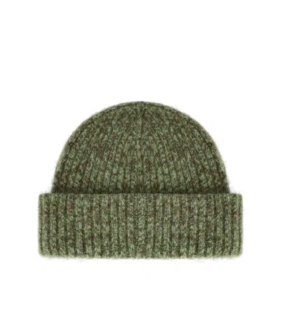 Ganni Nile Beanie In Green