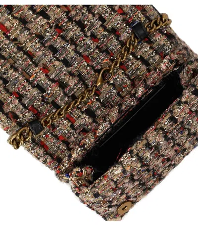 Kurt Geiger London Mini Kensington Multicolored Crossbody Bag In Gold