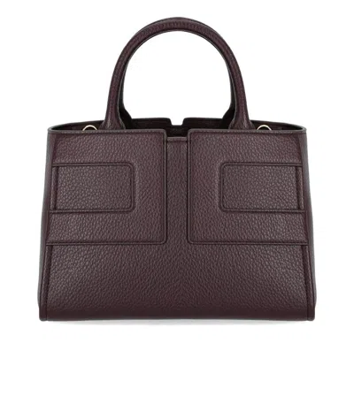 Elisabetta Franchi Merlot Handbag In Orange