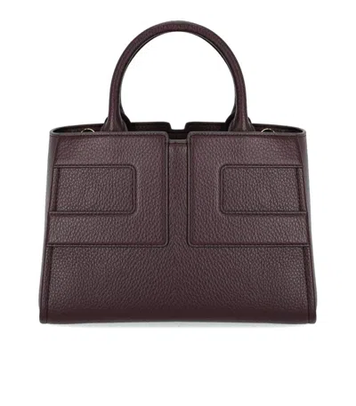 Elisabetta Franchi Merlot Handbag In Orange