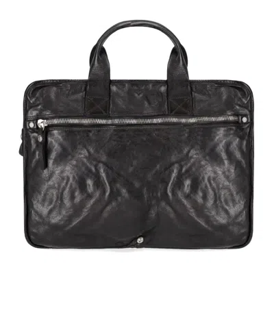 Campomaggi Black Briefcase In Pink