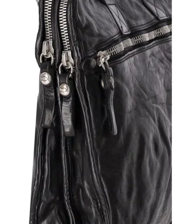 Campomaggi Black Briefcase In Pink