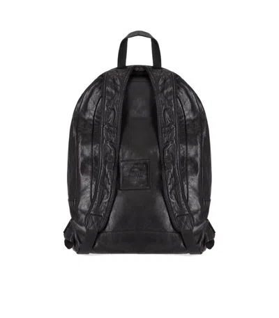 Campomaggi Santarcangelo Black Backpack In Red