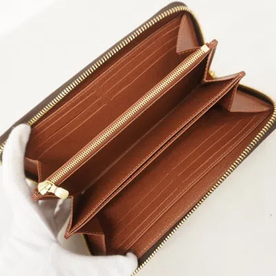 Pre-owned Louis Vuitton Brown Long Wallet (bi-fold) ()
