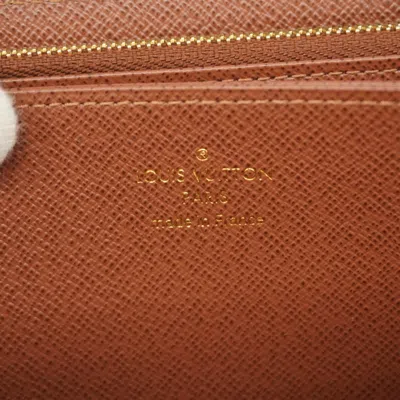 Pre-owned Louis Vuitton Brown Long Wallet (bi-fold) ()