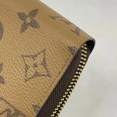 Pre-owned Louis Vuitton Brown Long Wallet (bi-fold) ()