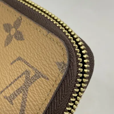 Pre-owned Louis Vuitton Brown Long Wallet (bi-fold) ()