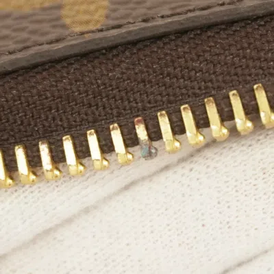 Pre-owned Louis Vuitton Brown Long Wallet (bi-fold) ()