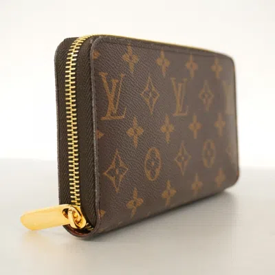 Pre-owned Louis Vuitton Brown Long Wallet (bi-fold) ()