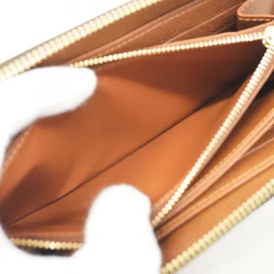 Pre-owned Louis Vuitton Brown Long Wallet (bi-fold) ()