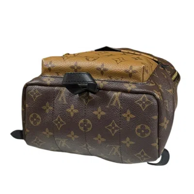 Pre-owned Louis Vuitton Brown Monogram Canvas Monogram Reverse Backpack ()