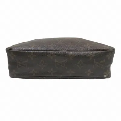 Pre-owned Louis Vuitton Brown Monogram Clutch Bag ()