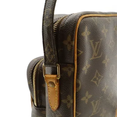 Pre-owned Louis Vuitton Brown Monogram Pochette Shoulder Bag ()