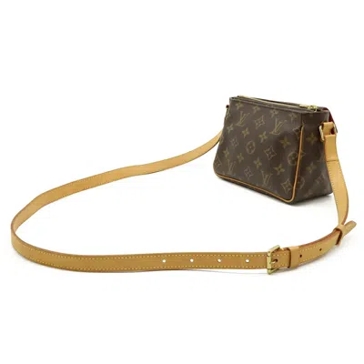 Pre-owned Louis Vuitton Brown Pochette Shoulder Bag ()