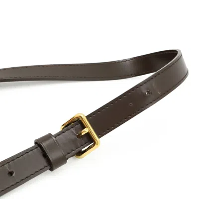 Pre-owned Louis Vuitton Brown Pvc Shoulder Bag ()