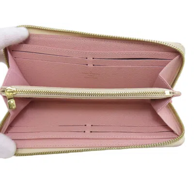 Pre-owned Louis Vuitton Damier Azur Rose Ballerine Damier Canvas Long Wallet (bi-fold) ()