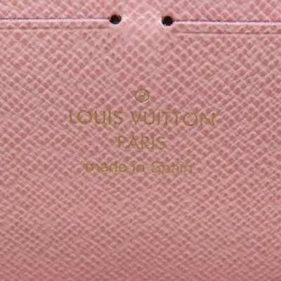 Pre-owned Louis Vuitton Damier Azur Rose Ballerine Damier Canvas Long Wallet (bi-fold) ()