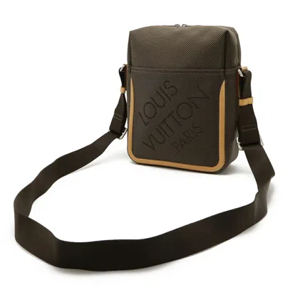 Pre-owned Louis Vuitton Earth Canvas Shoulder Bag () In Brown