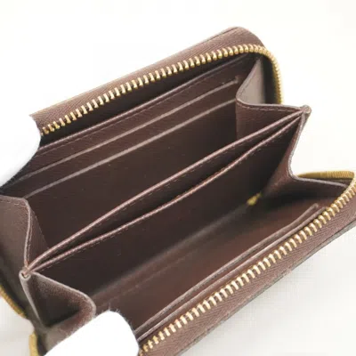 Pre-owned Louis Vuitton Ebene Coin Purse/coin Case () In Brown