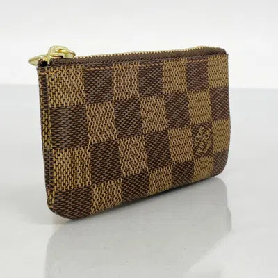 Pre-owned Louis Vuitton Ebene Coin Purse/coin Case () In Brown