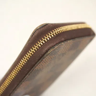 Pre-owned Louis Vuitton Ebene Coin Purse/coin Case () In Brown
