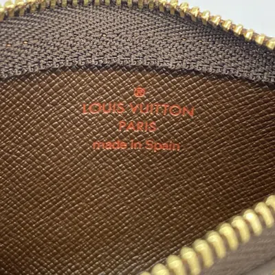 Pre-owned Louis Vuitton Ebene Coin Purse/coin Case () In Brown
