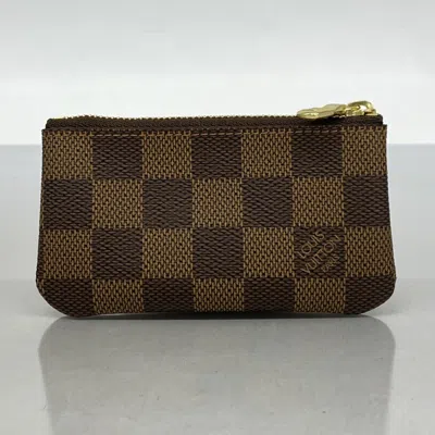 Pre-owned Louis Vuitton Ebene Coin Purse/coin Case () In Brown