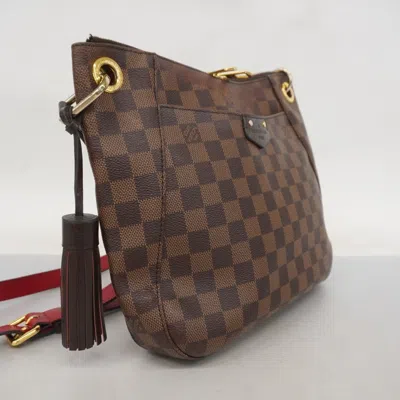 Pre-owned Louis Vuitton Ebene Shoulder Bag () In Brown