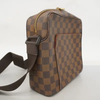 Pre-owned Louis Vuitton Ebene Shoulder Bag () In Brown