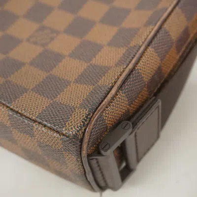 Pre-owned Louis Vuitton Ebene Shoulder Bag () In Brown