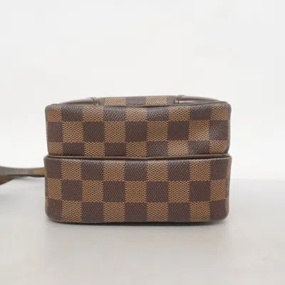 Pre-owned Louis Vuitton Ebene Shoulder Bag () In Brown