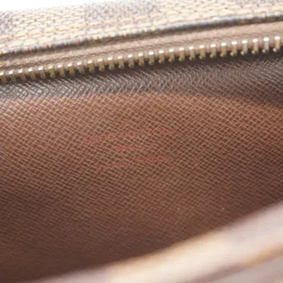 Pre-owned Louis Vuitton Ebene Shoulder Bag () In Brown