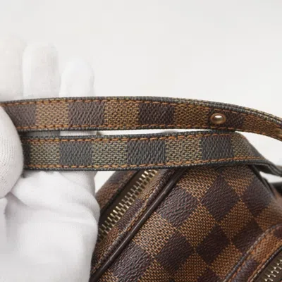 Pre-owned Louis Vuitton Ebene Shoulder Bag () In Brown