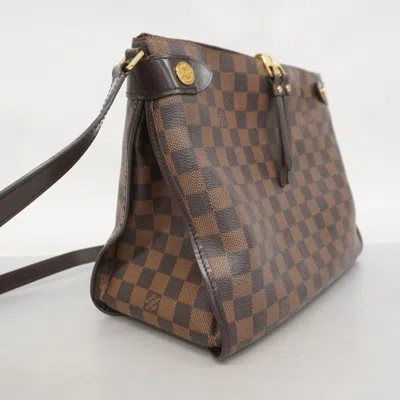 Pre-owned Louis Vuitton Ebene Shoulder Bag () In Brown