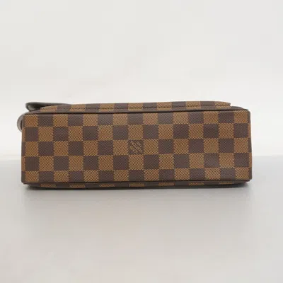 Pre-owned Louis Vuitton Ebene Shoulder Bag () In Brown