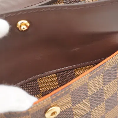 Pre-owned Louis Vuitton Ebene Shoulder Bag () In Brown