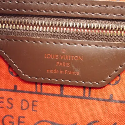 Pre-owned Louis Vuitton Ebene Tote Bag () In Brown