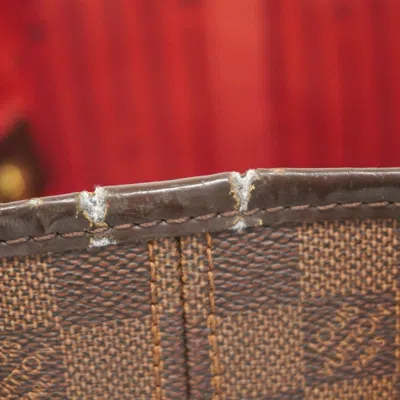 Pre-owned Louis Vuitton Ebene Tote Bag () In Brown