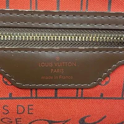 Pre-owned Louis Vuitton Ebene Tote Bag () In Brown