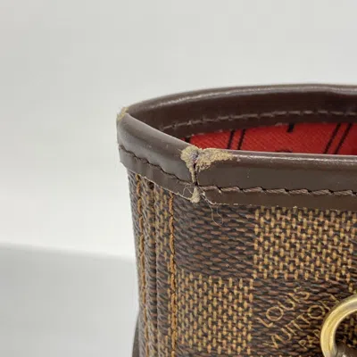 Pre-owned Louis Vuitton Ebene Tote Bag () In Brown