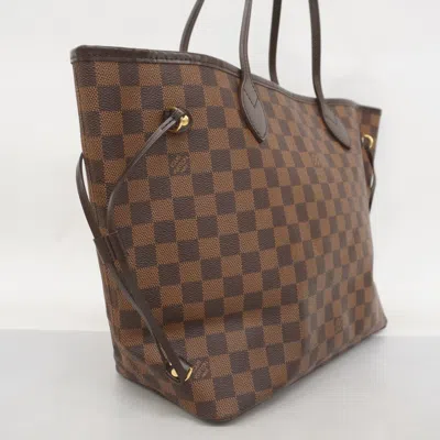 Pre-owned Louis Vuitton Ebene Tote Bag () In Brown