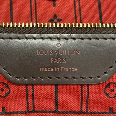 Pre-owned Louis Vuitton Ebene Tote Bag () In Brown