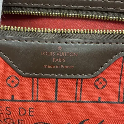Pre-owned Louis Vuitton Ebene Tote Bag () In Brown