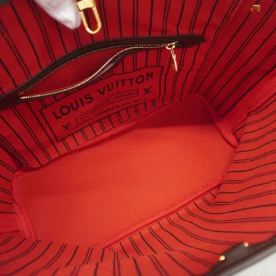 Pre-owned Louis Vuitton Ebene Tote Bag () In Brown