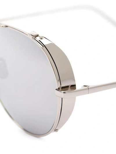 Shop Linda Farrow Aviator Sunglasses