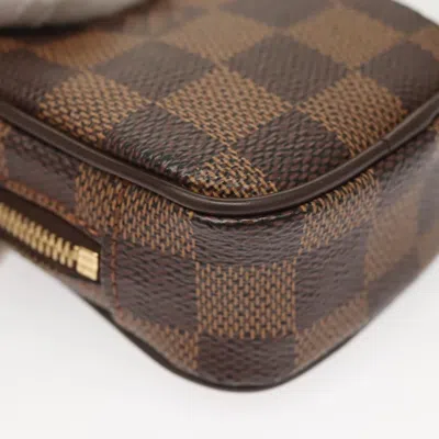 Pre-owned Louis Vuitton Etui Okapi Brown Canvas Clutch Bag ()