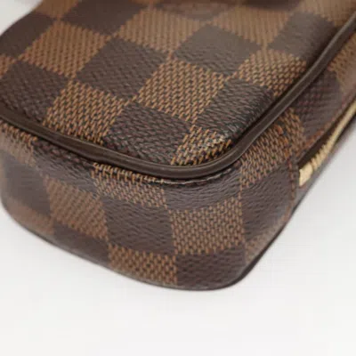 Pre-owned Louis Vuitton Etui Okapi Brown Canvas Clutch Bag ()