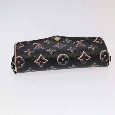 Pre-owned Louis Vuitton Felicie Black Canvas Clutch Bag ()