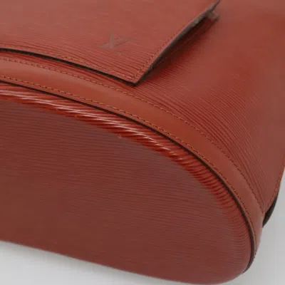 Pre-owned Louis Vuitton Gobelins Brown Leather Backpack Bag ()