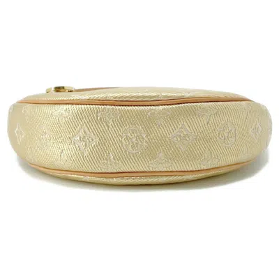 Pre-owned Louis Vuitton Gold Jacquard Shoulder Bag ()